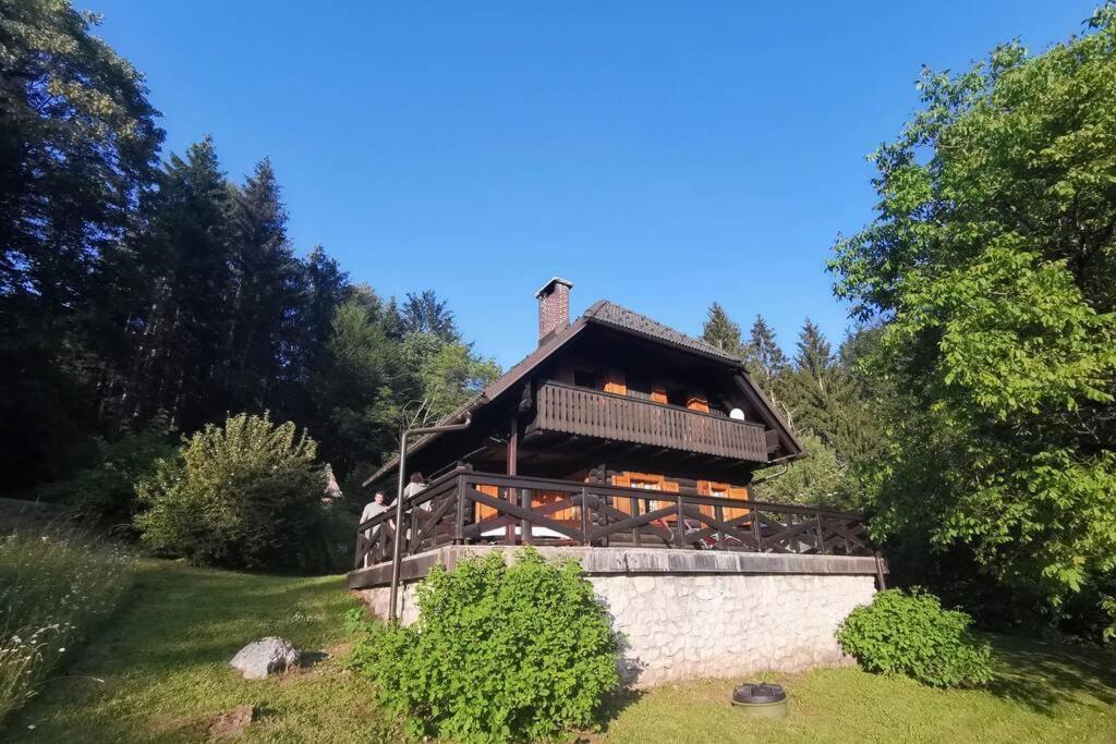 Cottage In The Woods - Lake Bohinj Eksteriør bilde